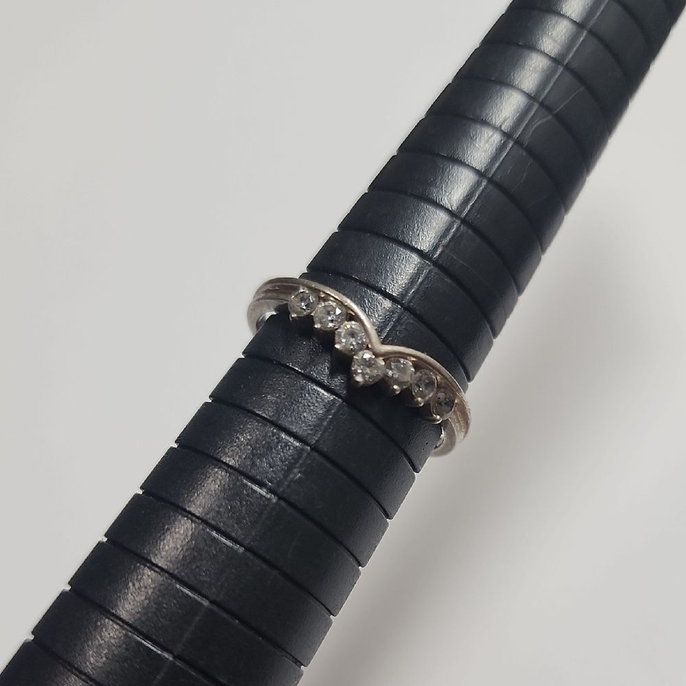 DQ 925 Ring CZ Size 9 Sterling Silver